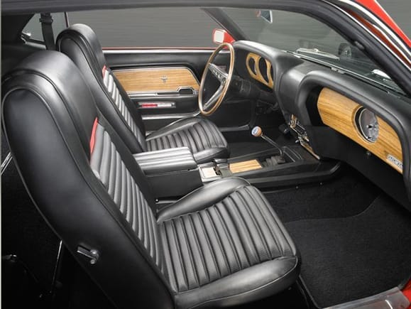 The 1969 Boss 302 Mustang Interior