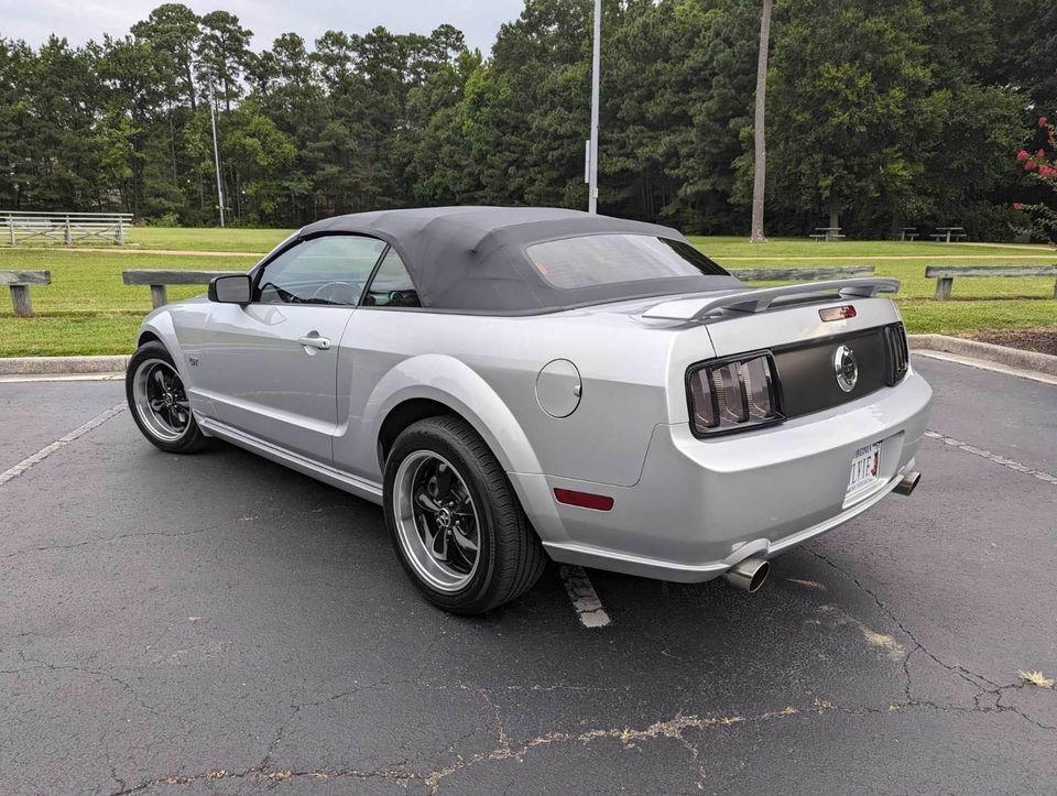 2006 Ford Mustang - 2006 Mustang GT Premium Convertible - 2 Owner - 27K Miles - Tasteful Mods - Used - VIN 1ZVHT85H965110206 - 27,400 Miles - 8 cyl - 2WD - Manual - Convertible - Silver - Newport News, VA 23602, United States