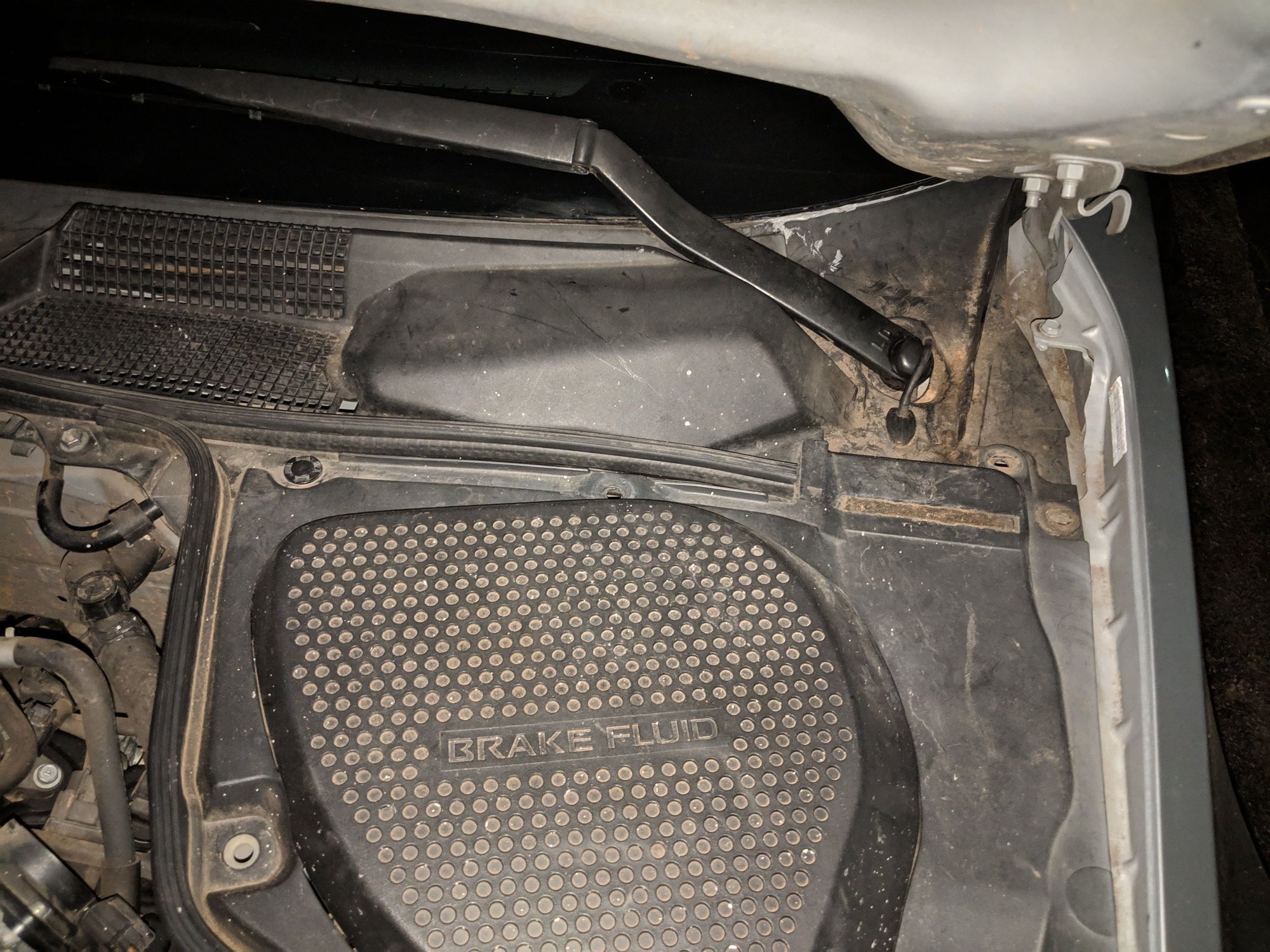 Windshield Cowl Drain Locations Nissan 350Z and 370Z