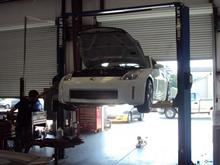 Installing Test Pipes at Z1