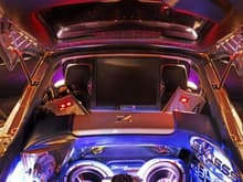 Full trunk sound system shot... Excess Autosports...Tampa Florida