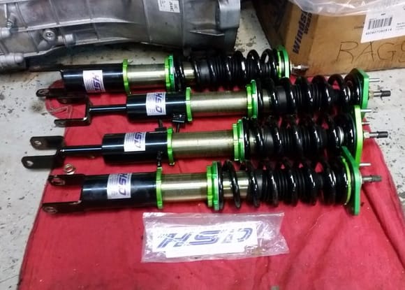 HSD true coilovers.