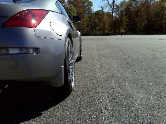 19" VOLK Progressiv ME wheels
(F) 19x9.5  22 offset: 255/35-19 tires
(R) 19x10.5 22 offset: 275/35-19 tires