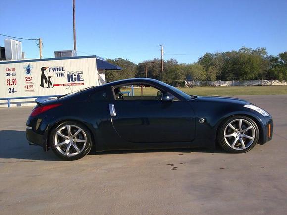 different setup of rims
