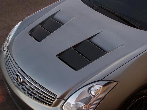 custom painted Top Secret hood