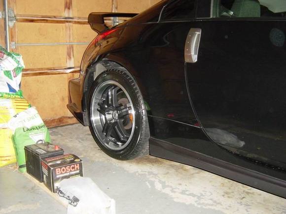 Snow tires and rims