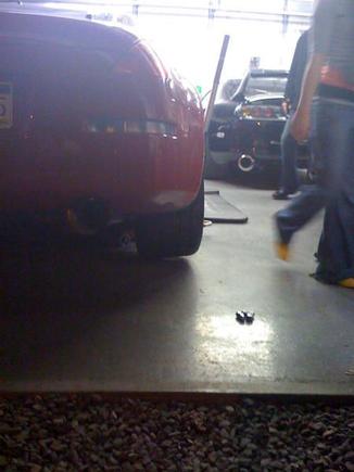 not a good pic but that's 11in wide