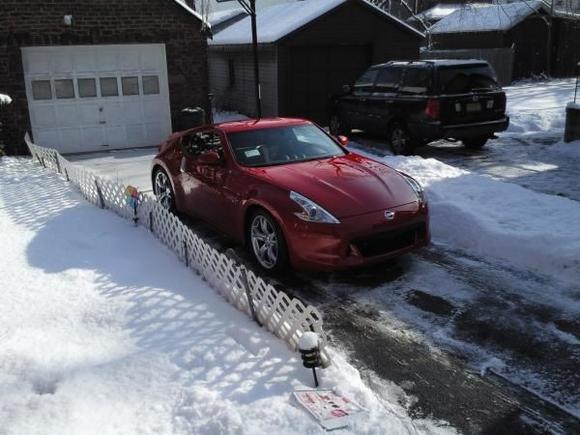 @ the driveway