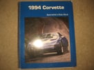 1994 Corvette Specialist's Data Book