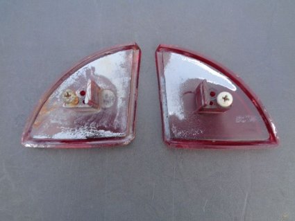 1959-61 Impala 4-Door Hardtop Arm Rest Reflectors