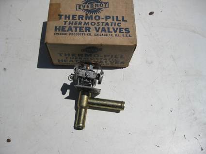 1957-58 CADILLAC HEATER SHUT OFF VALVE