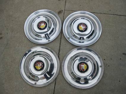 1949-52 OLDSMOBILE FULL HUBCAPS