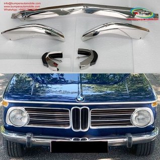 BMW 2002 bumper (1968-1970) by stainless steel