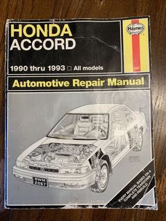 Honda Accord Repair Manual