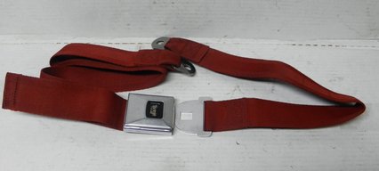 67  Chevelle Camaro Firebird Deluxe Red Seat Belt