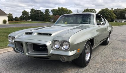 1972 Pontiac GTO 400 V8 4 Spd 15000 Actual Mi