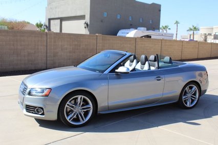 2010 audi s5 convertible only 10015 mi sell trade