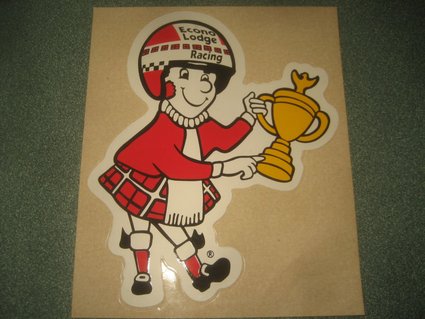 NOS Econo Lodge Racing Decal