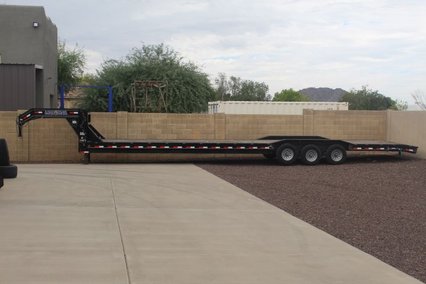 40 foot hot shot or 2 car trailer sell trade
