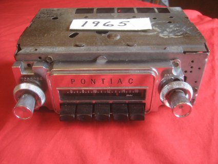 1965 Pontiac GTO, Lemans AM Radio