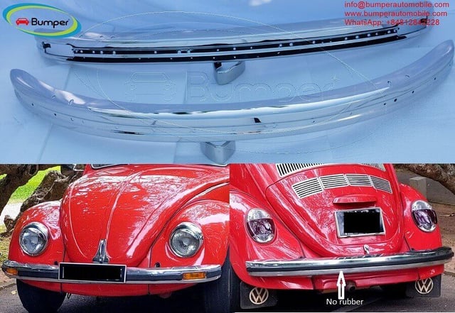 Volkswagen Beetle bumpers 1975 and onwards by stai