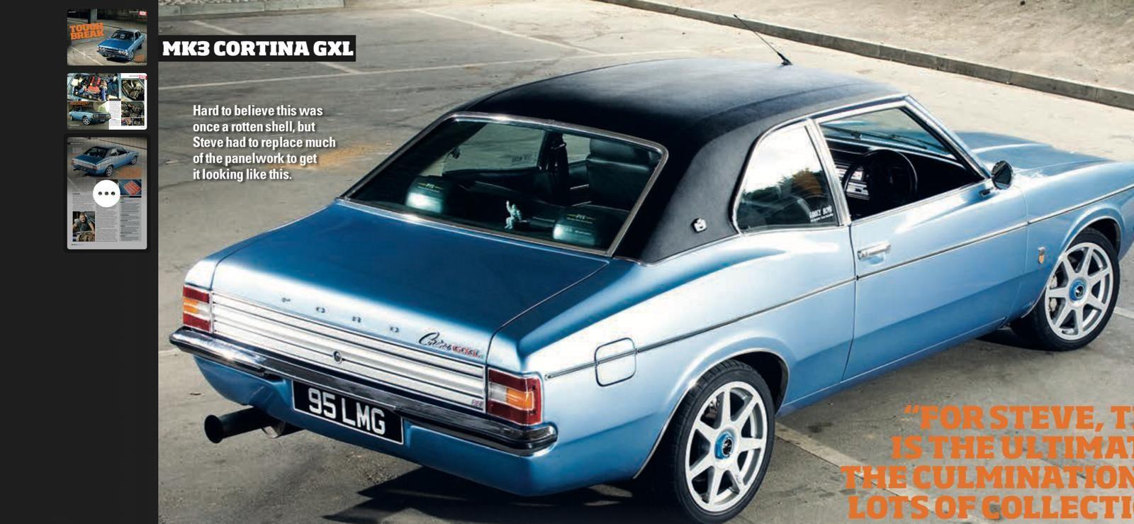 Well this was he's last cortina build, sadly in feb 2022 my dad steve taylor committed suicide, and just going through some forums i came across this post