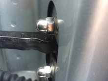 Check strap nuts changed for stainless steel ones