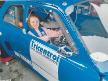 I cant keep the kids out of the re-commissioned Ford Escort. This is Indiana Percival, service crew.