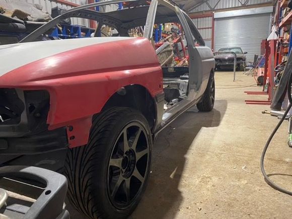 There it is now i picked it up cheap in 2014 and doing a full resto been back to a shell blasted and some welding 