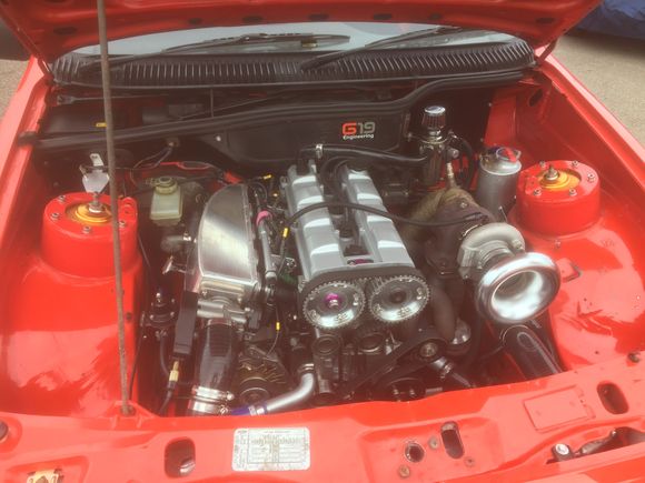 Modern engine turbo power in the XR4i