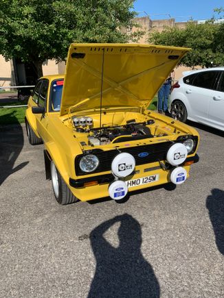 A very well built Mk2 Rally rep Escort.