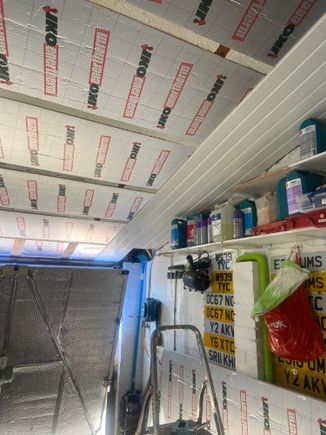 PVC tongue and groove. 