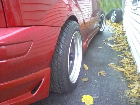 Enkei 92's zero offset