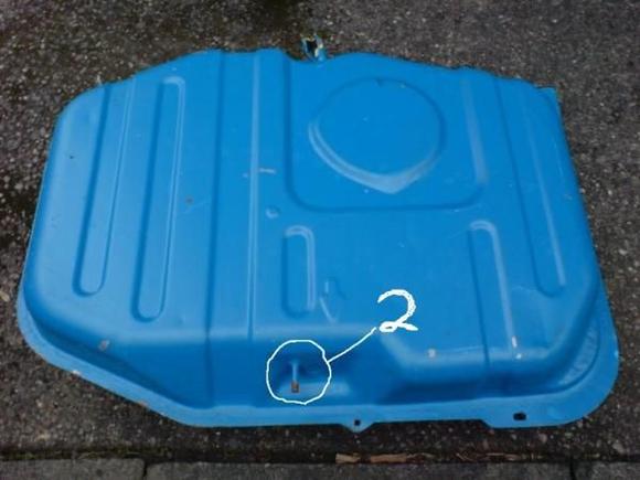 fuel tank bottom a