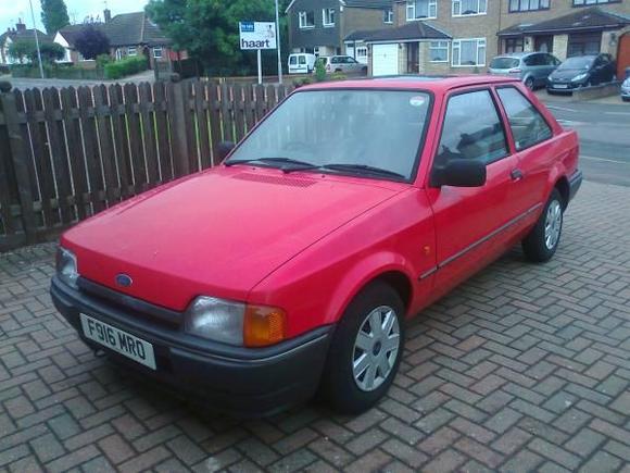 my 1.4L escort