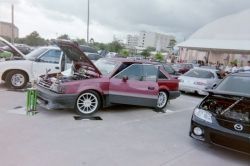 This is her at her first show with a few minor mods.