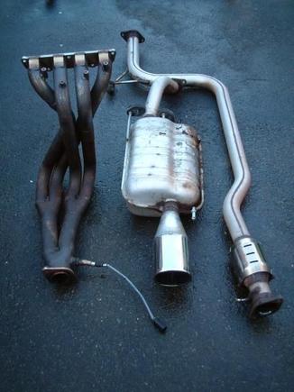 FRP exhaust