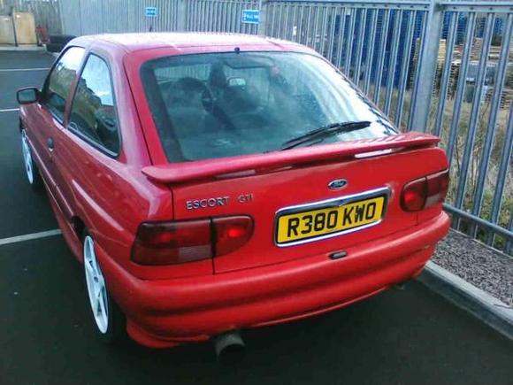 My old escort GTi