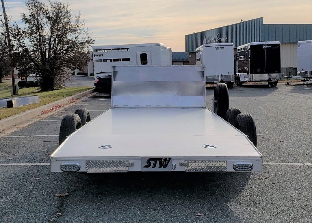 18 Foot Aluminum Car Trailer with Air Dam for Sale in FOREST HILL, MD