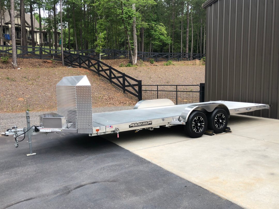 ALUMINUM CAR TRAILER for Sale in MONROE, GA RacingJunk