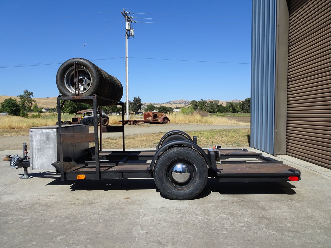 Vintage race trailer, for midget or other small type vehicle for Sale