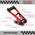 Trader Tim's Ratchet Tie-Down with Axle Straps Kit  for sale $199.95 