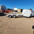 15 foot tilt trailer with storage