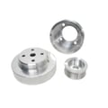 3pc. Aluminum Pulley Kit - 79-93 Mustang, by BBK PERFORMANCE
