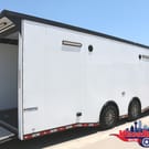 30' Auto Master X-Height Black-Out Race Trailer