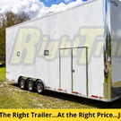 26ft Stacker Race Trailer - Nationwide Delivery - 14' Lift