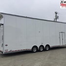 2022 United 8.5X36 Ramp Over Extra Height Race Trailer