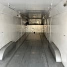 2004 Exiss 40’ gooseneck enclosed car trailer 