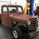 60 Willys Pickup 383 stroker, all new on S10 frame 