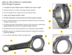 Callies Ultra Enforcer I-Beam LS Connecting Rods  for sale $2,280 